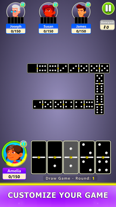 Dominoes Board Game Screenshot