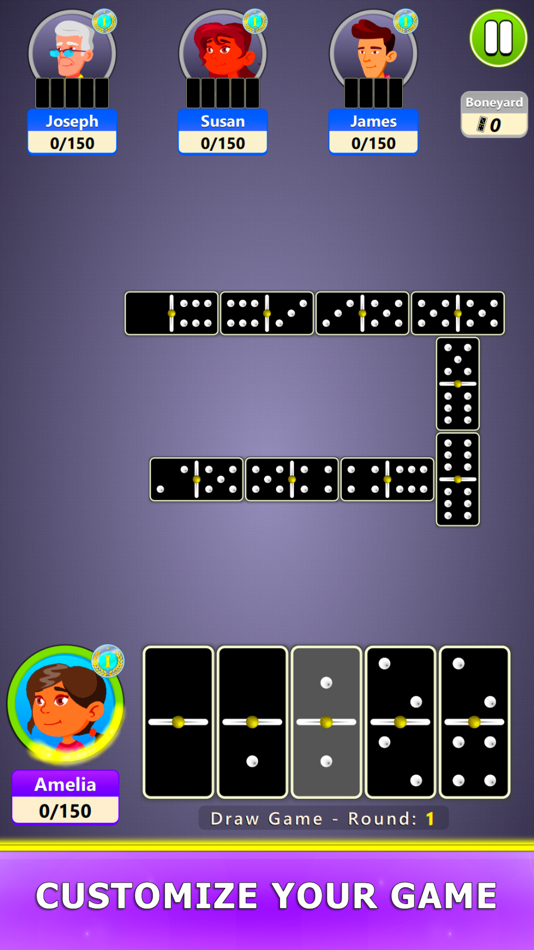 #2. Dominoes Board Game (iOS) 由: G Soft Team