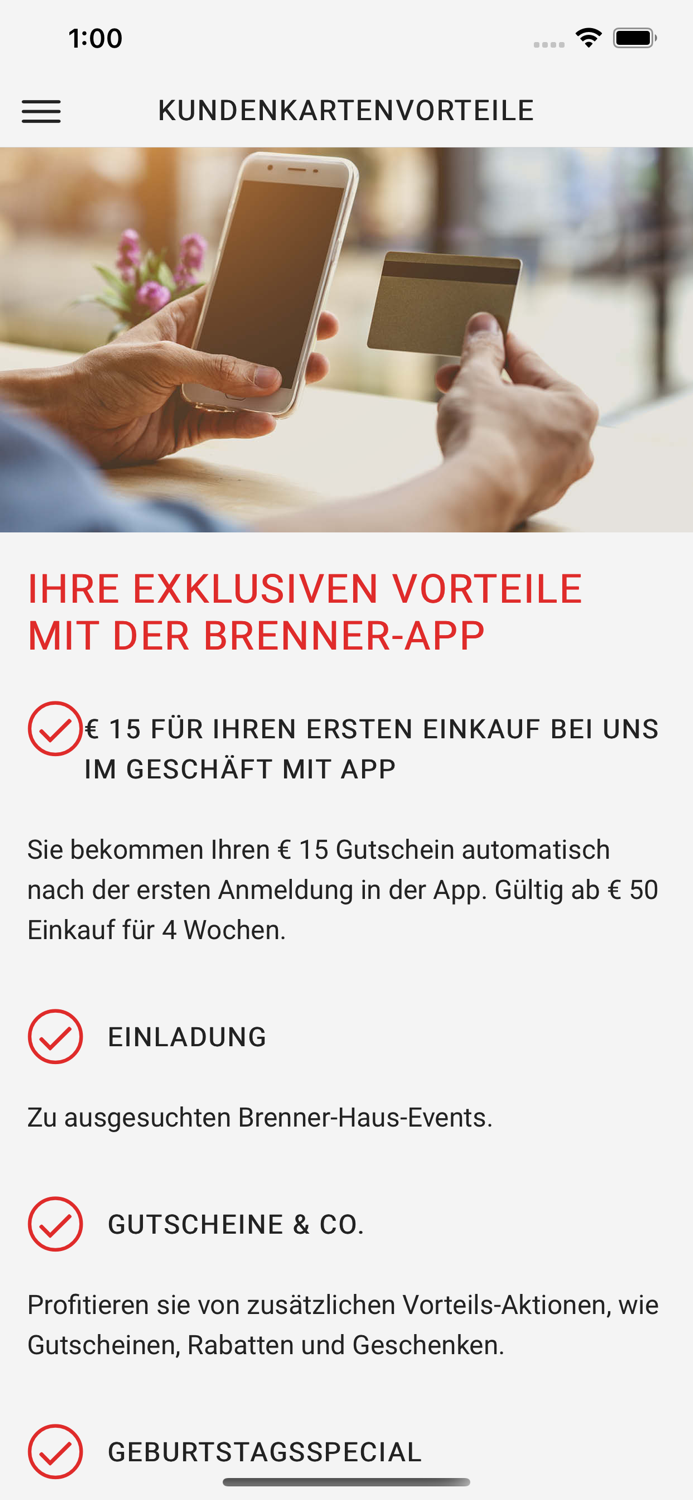 Brenner Mode für Sie and Ihn