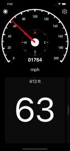 Speedometer Simple screenshot #1 for iPhone