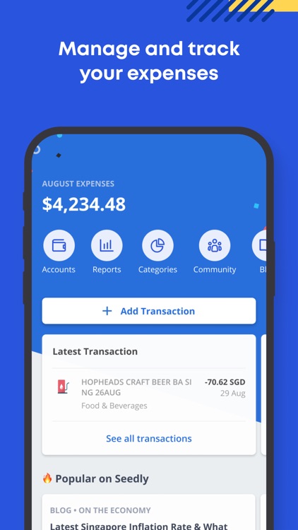 Seedly: Personal Finance App screenshot-4