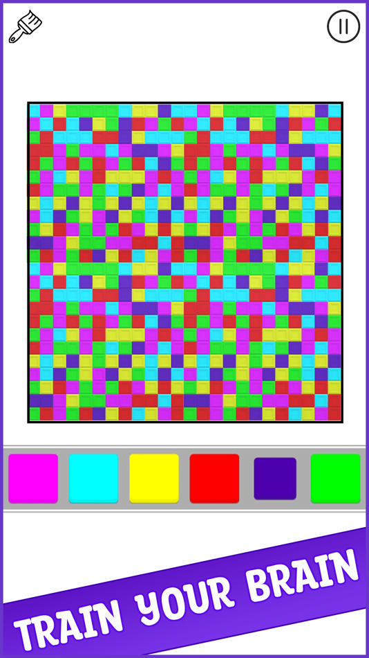 Floodfill Tiles Color Puzzle - 1.1 - (iOS)