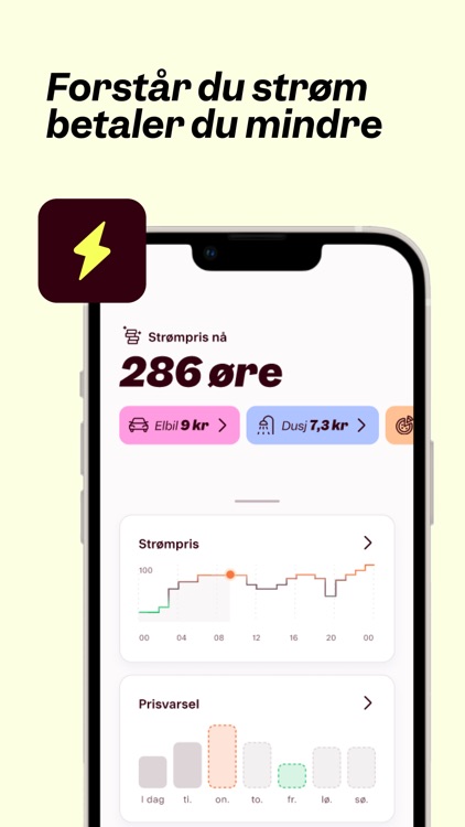 Byge - strøm lekende lett