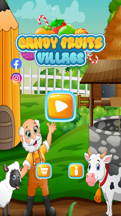 Candy Fruits Village Screenshot