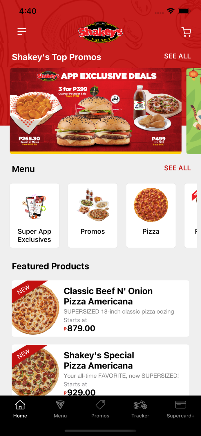 Shakeys Super App