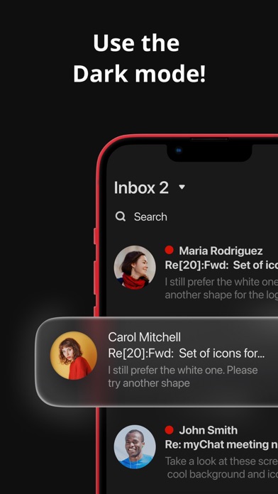 myMail box: email client app Screenshot