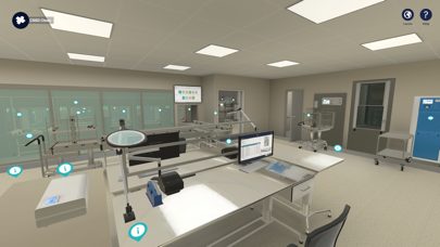 Getinge Virtual Hospital Screenshot