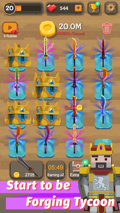 Merge Sword Mania screenshot-4