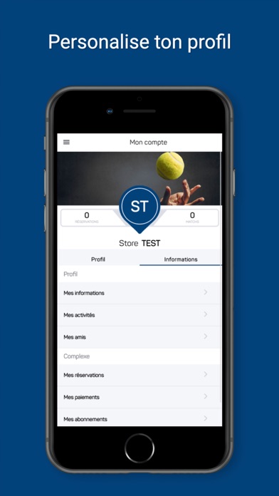 Ville d'Avray Tennis & Fitness Screenshot