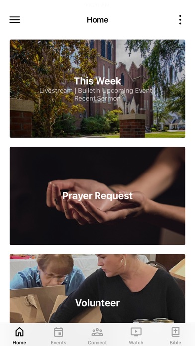 Darlington Presbyterian Church Screenshot