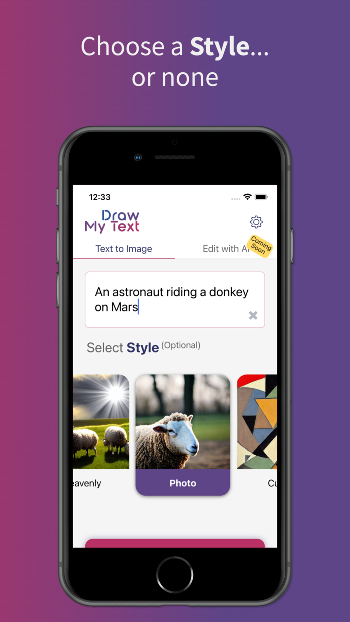 DrawMyText - AI Image Creator