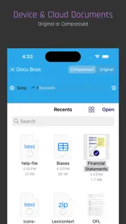 docu boss for onedrive iPhone Captures Décran 3