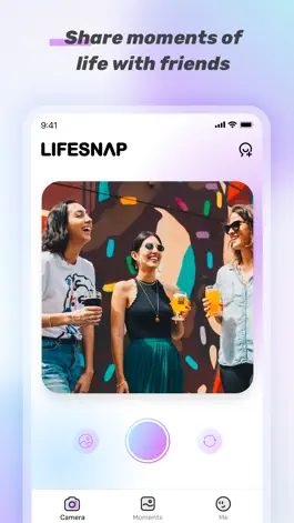 Game screenshot LifeSnap Widget: Pics, Friends apk