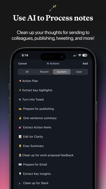 Speek: AI Voice Notes