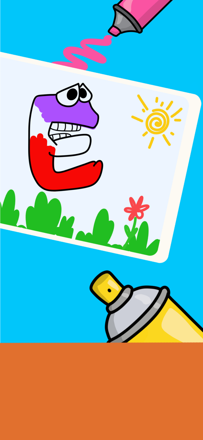 Alphabet A-Z Coloring and sound