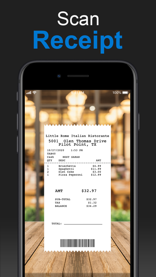 #1. Receipt Scanner‘ (iOS) 由: Maarten Meijer