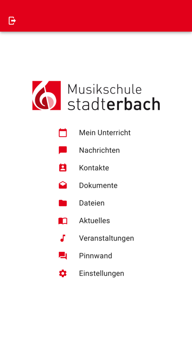 Musikschule Stadt Erbach Screenshot