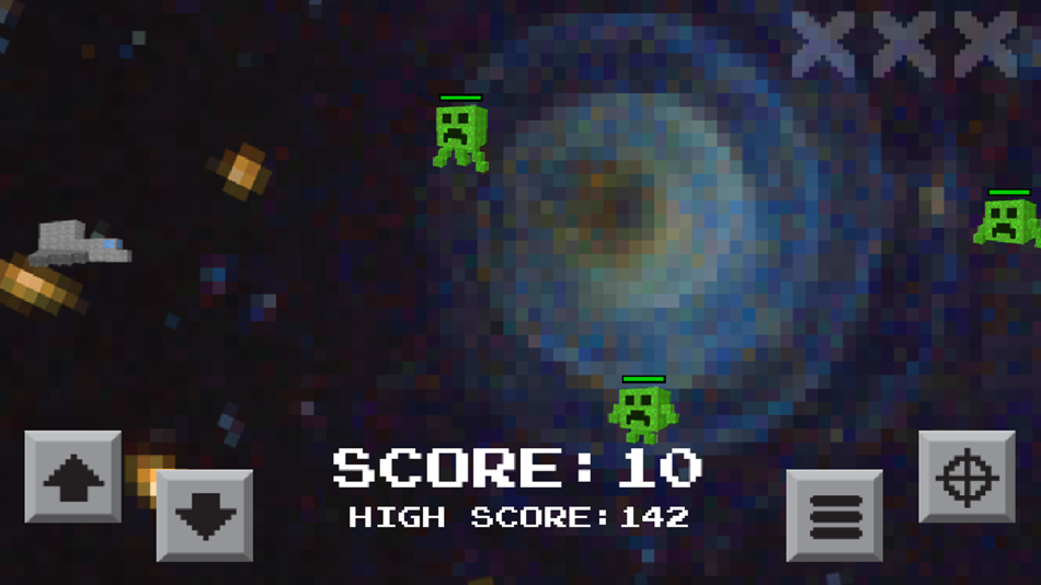#4. Alien SpaceCraft Game (iOS) 来自: Mike Hempfling