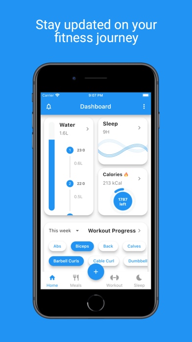 TrackFIT: Plan Workouts & Diet Screenshot