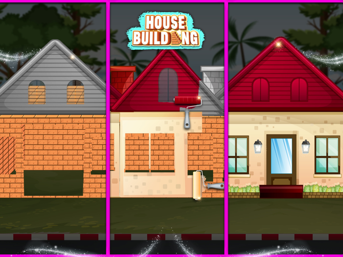 Home Construction Truck Game