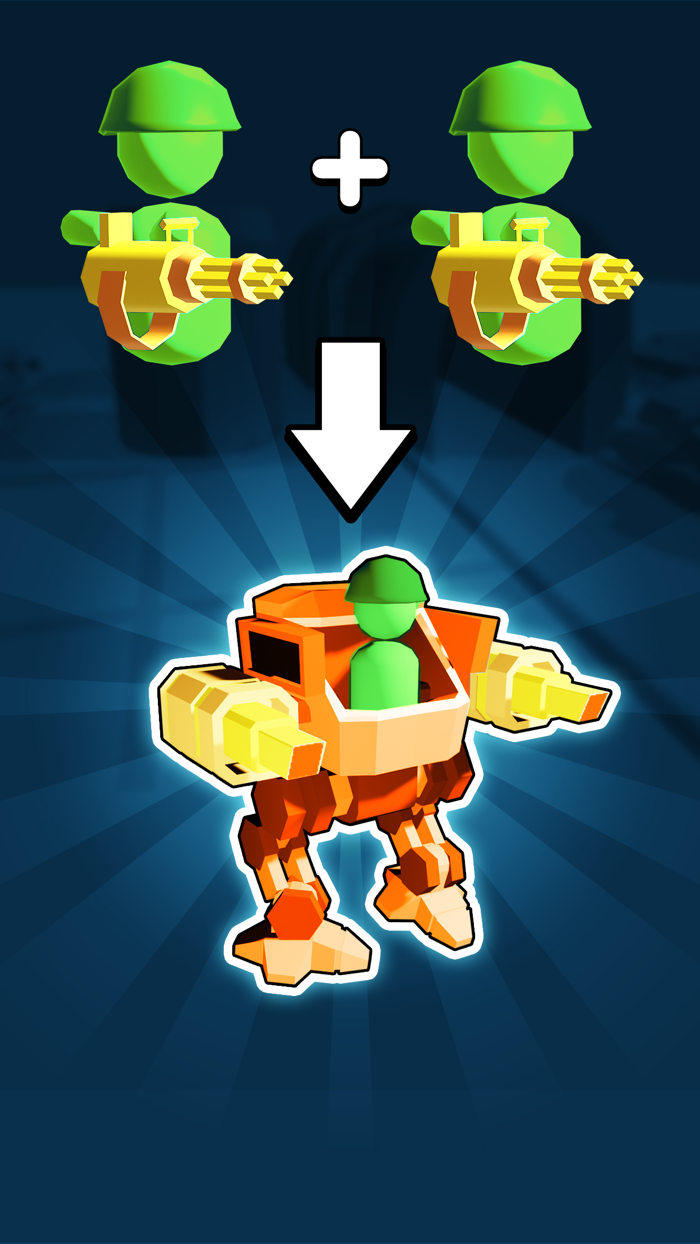 Toy army Merge Defense