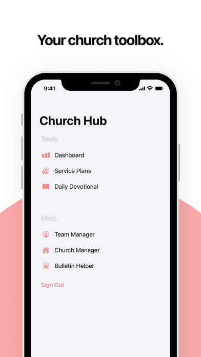 Salt Church Hub Screenshot