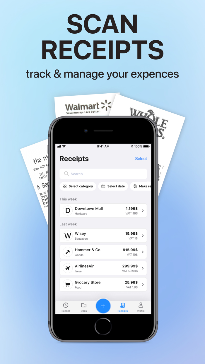 Scanner Doc Scan PDF Document