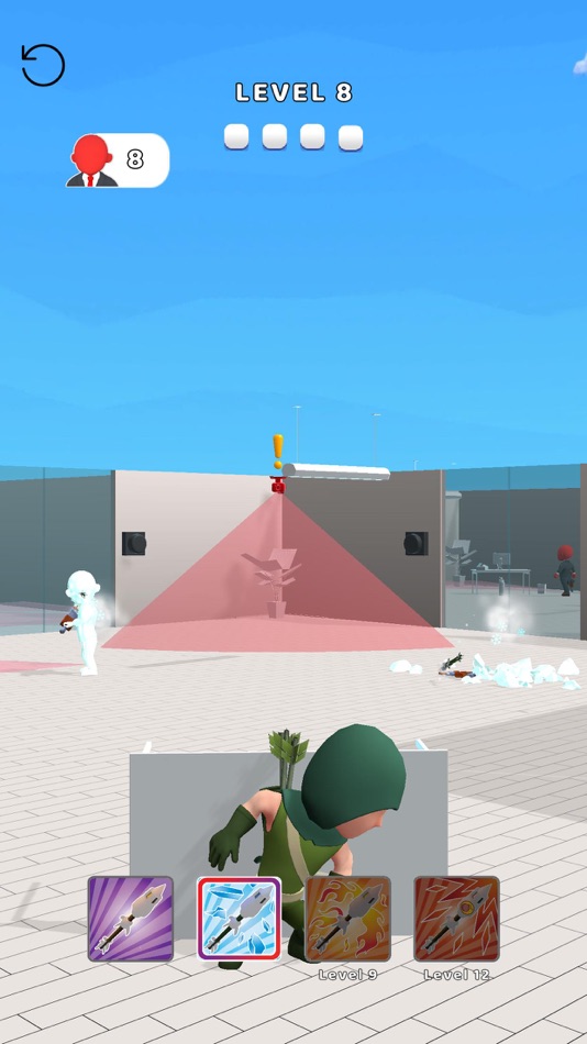 #6. Arrow'em All (iOS) 由: Daghan Demirci