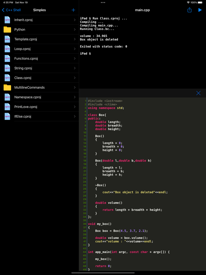 C Shell - C code compiler