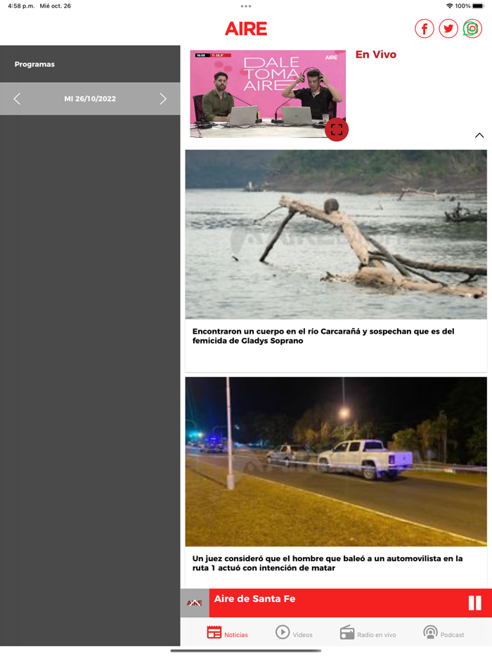 AIRE TV - Aire de Santa Fe