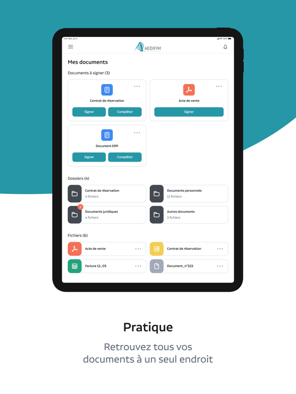 Screenshot #5 pour AEDIFIM - Espace client