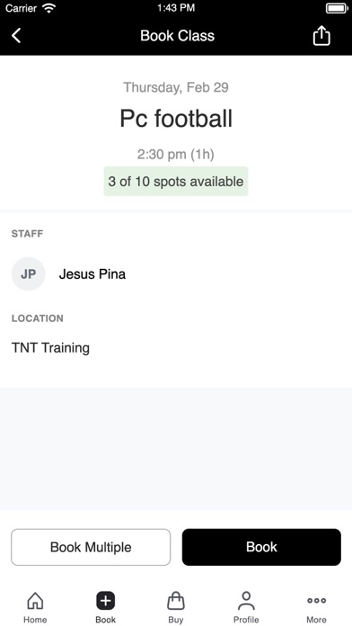 TNT Training NJ Screenshot