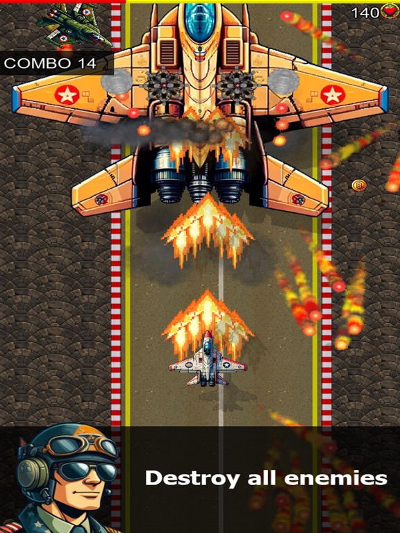 Screenshot #6 pour Jeu d'avions de guerre 2