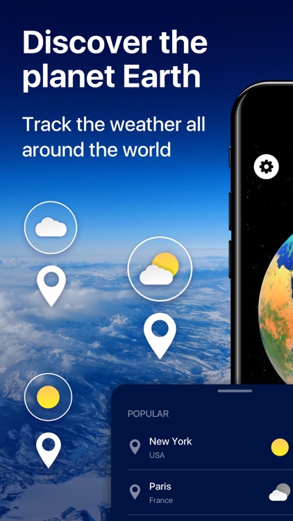 World Globe 3D - Weather Radar screenshot-0