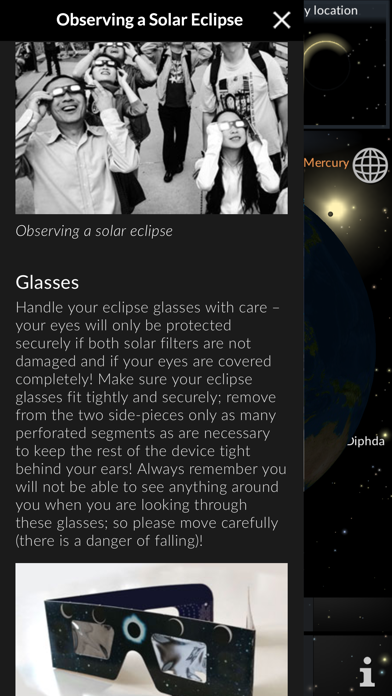 Solar Eclipse Guide 2024 Screenshot