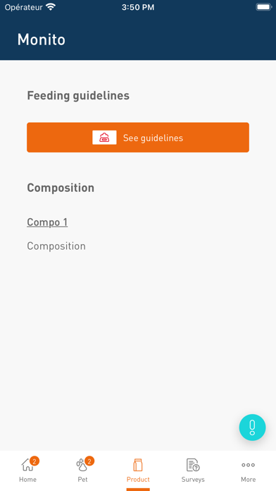 Nutriwatch Screenshot