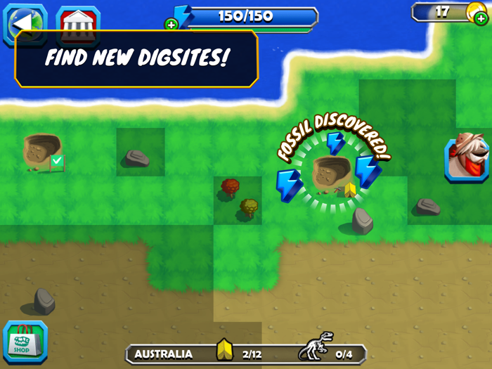 Dino Quest Fossil Games