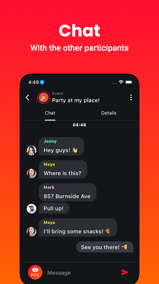#3. Vybe - The Going Out App (iOS) Podle: Mateusz Rebacz