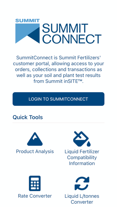 Summit Fertilizers Screenshot