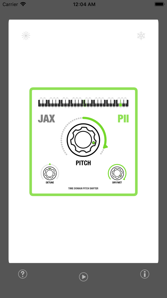 JAX P2 - Pitch Shifter II - 1.2 - (iOS)