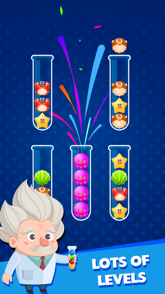 #2. Colored Ball Sort Puzzle (iOS) By: 吉良 高