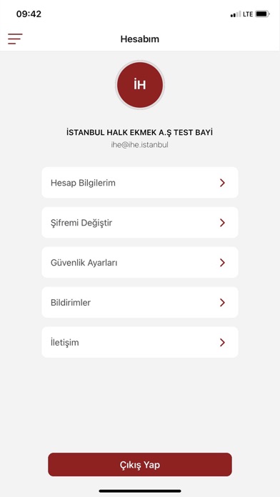 IHE Büfe Bayi Sipariş Sistemi Screenshot