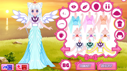 Anime dress up avatar game Screenshot