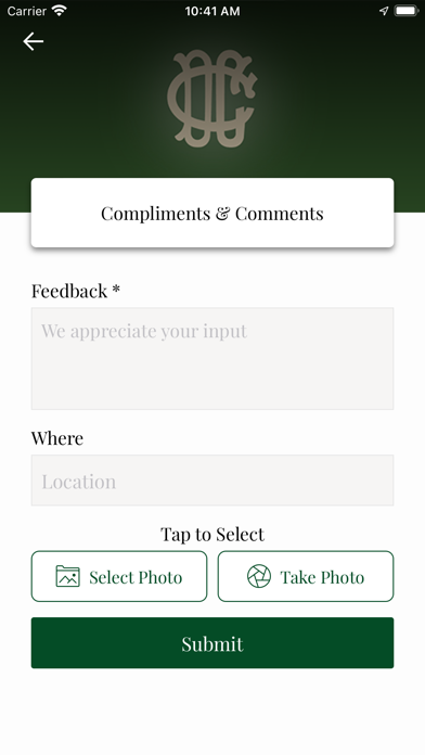 Dallas Country Club Screenshot