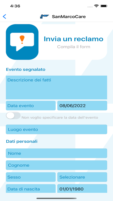 SanMarcoCare Screenshot