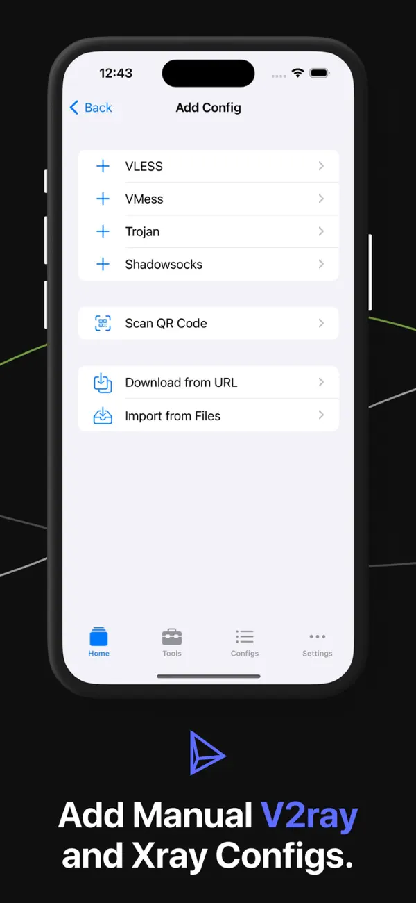 #4. GrootRay Client & Node V2ray (iOS) Ved: M.T.D Ltd
