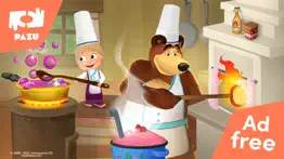 masha and the bear cooking iphone screenshot 1