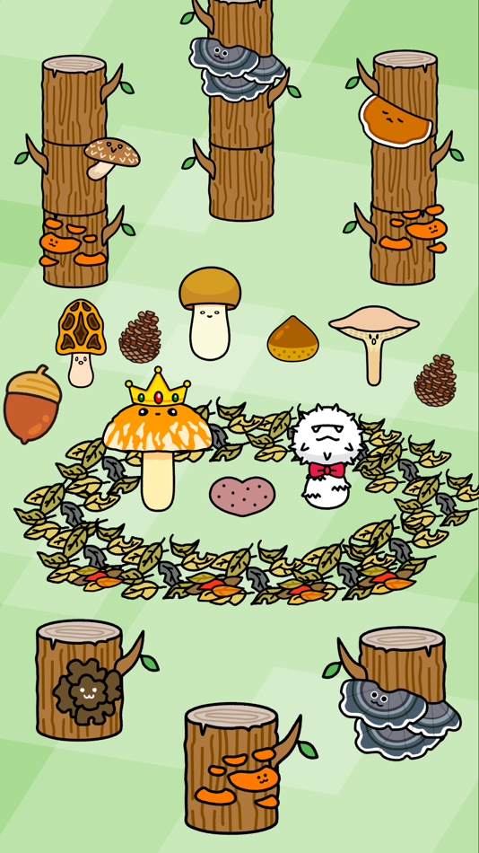 #6. Mushroom collection&decoration (iOS) 由: Yuri Tanaka
