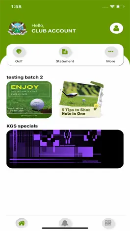 Game screenshot Kelab Golf Sarawak apk