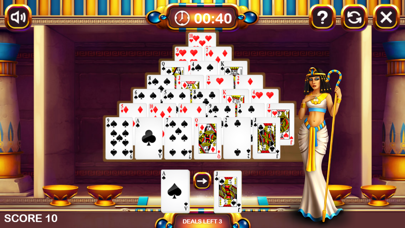 Pyramid Kemet Solitaire Cards Screenshot